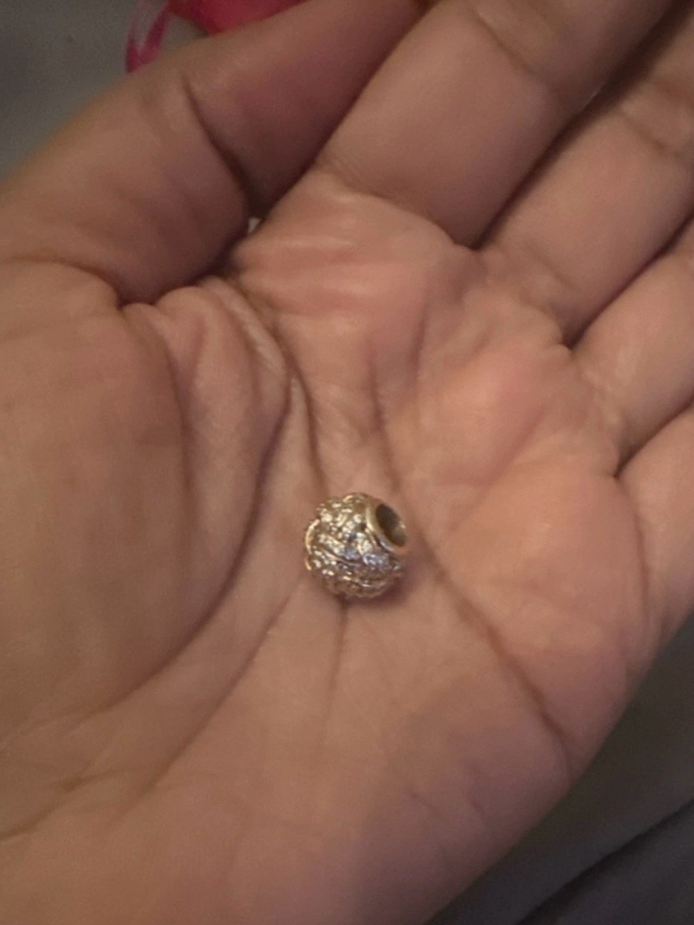 Authentic Pandora ROSE LOVE CHARM - Picture 3 of 5